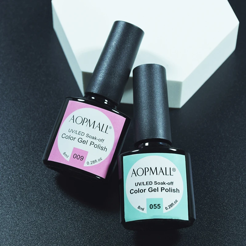 AOPMALL низкий минимальный заказ светодиодная отверждаемая акриловая смола набор клейких гелей для ногтей с