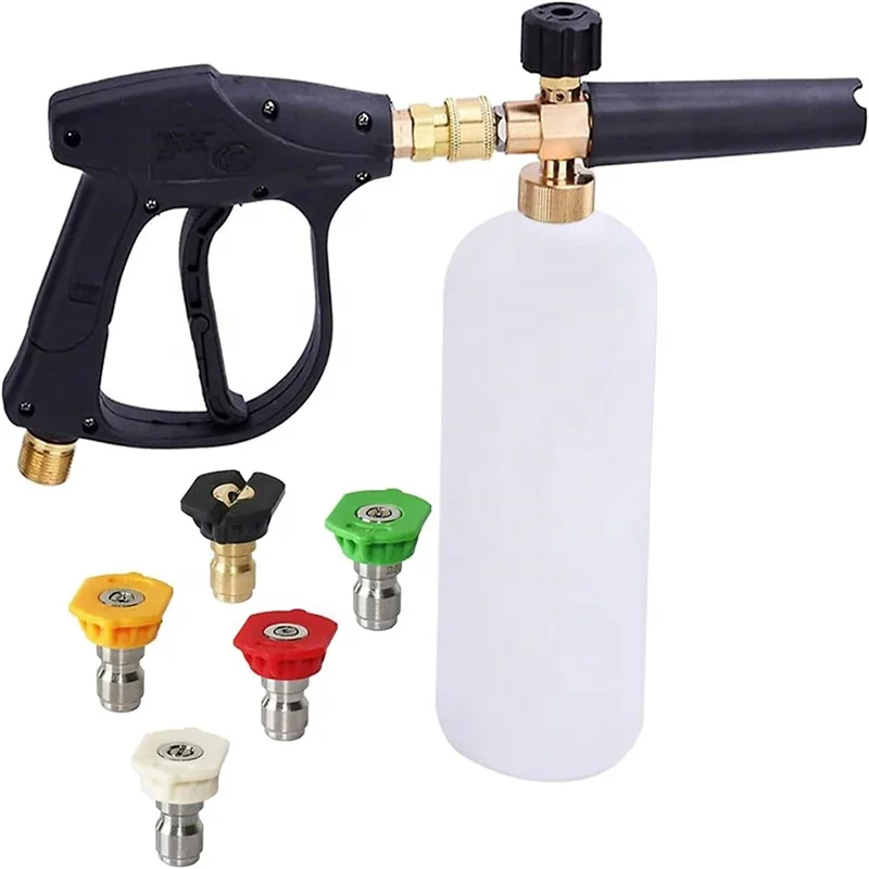 Pro Grade Car Wash Snow Foam Lance Sprayer Gun Ensure Quality PU Foam Gun Manufacture Good Quality Foam Gun Spray