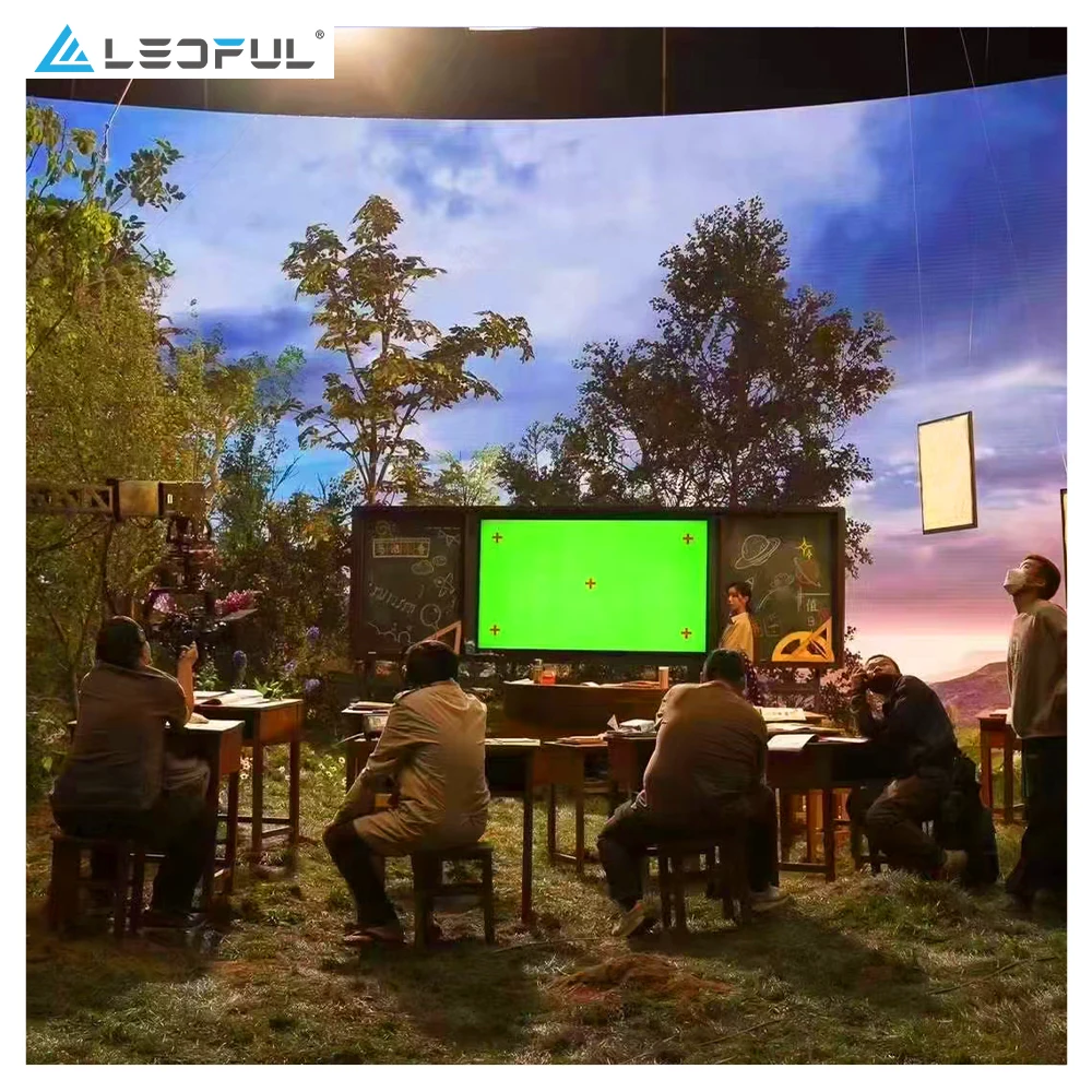 P2.6 Hz VFX Virtual Production LED Wall Film Studio XR AR Virtual Studio LED Truss Display For Event Hanging Rental LED Screen