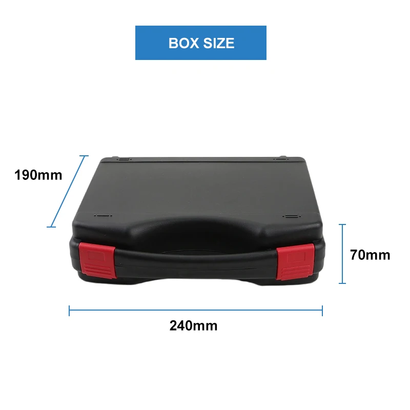 Factory tube ferrules Tubular 1200pcs terminal Manual sleeve rachet Cable wire cutter HSC8 6-4A Crimping pliers Tool Case