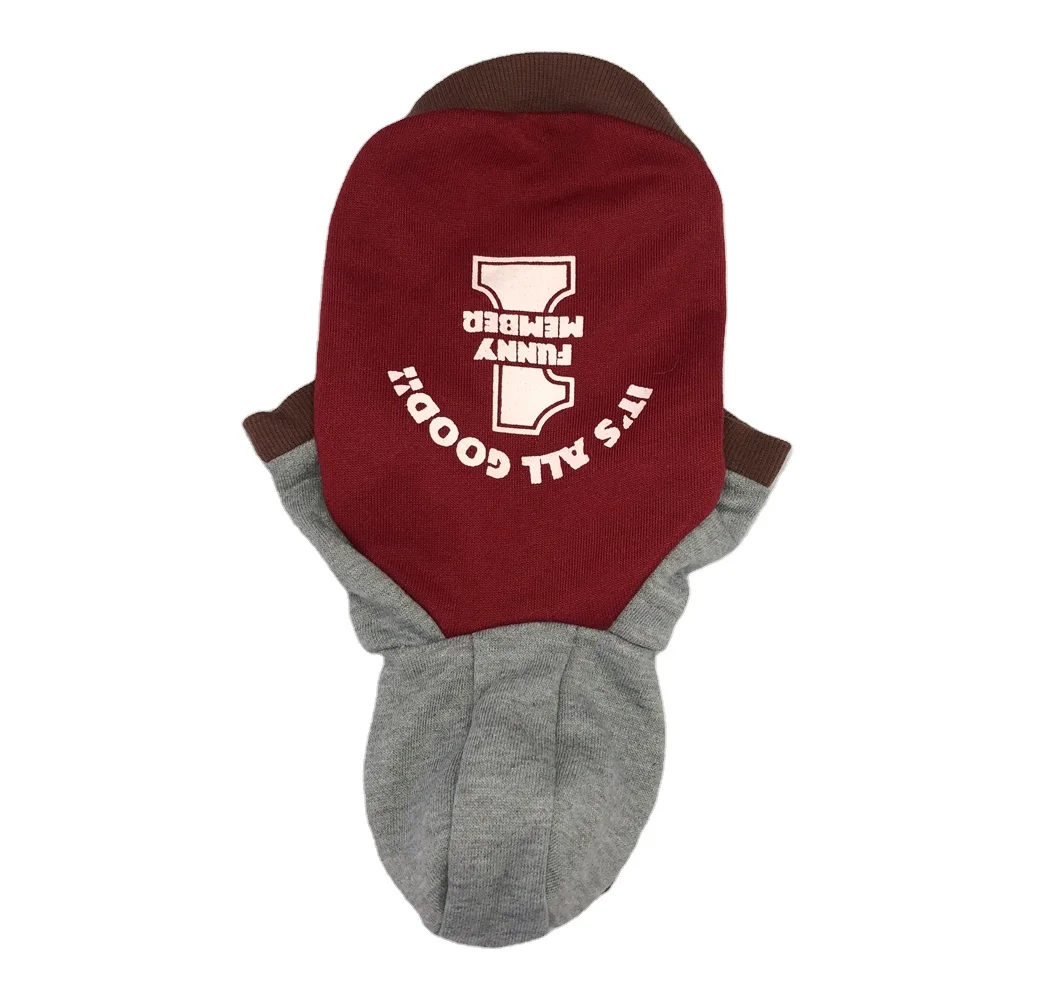 The Fine Quality Popular Luxury Designer Trendy Hoodie Dog Clothes Manufacturer