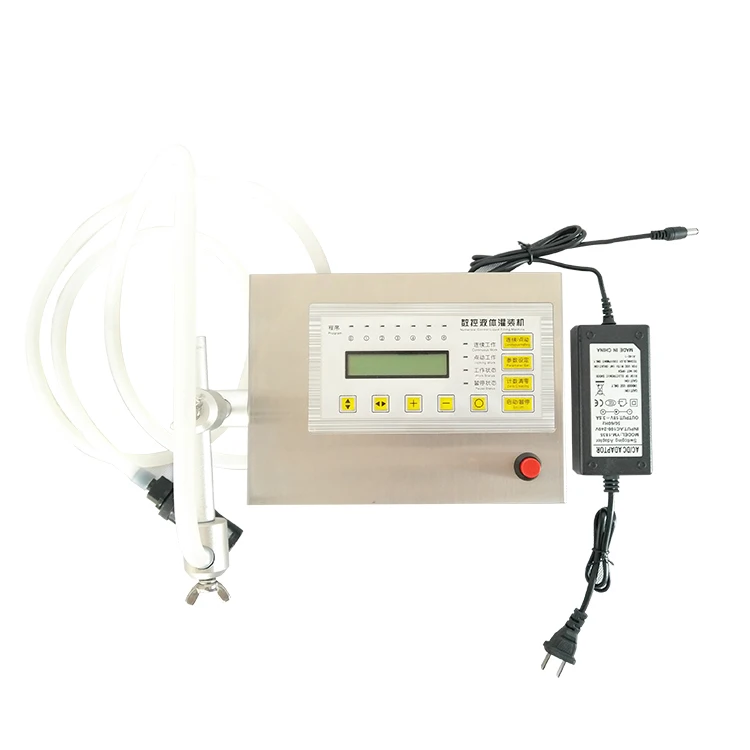 GFK-160N numerical control digital  control pump liquid filling machine semi automatic price