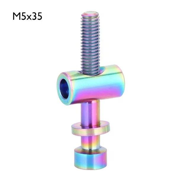 Seatpost bolt M5 Titanium bike parts bicycle bolts bicycle seatpost