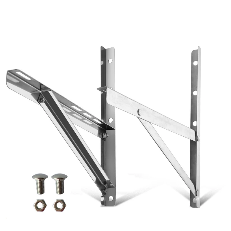 1.5HP Wall Mounted Stainless Steel Air Conditioner Bracket Rust Free Air Conditioning Bracket