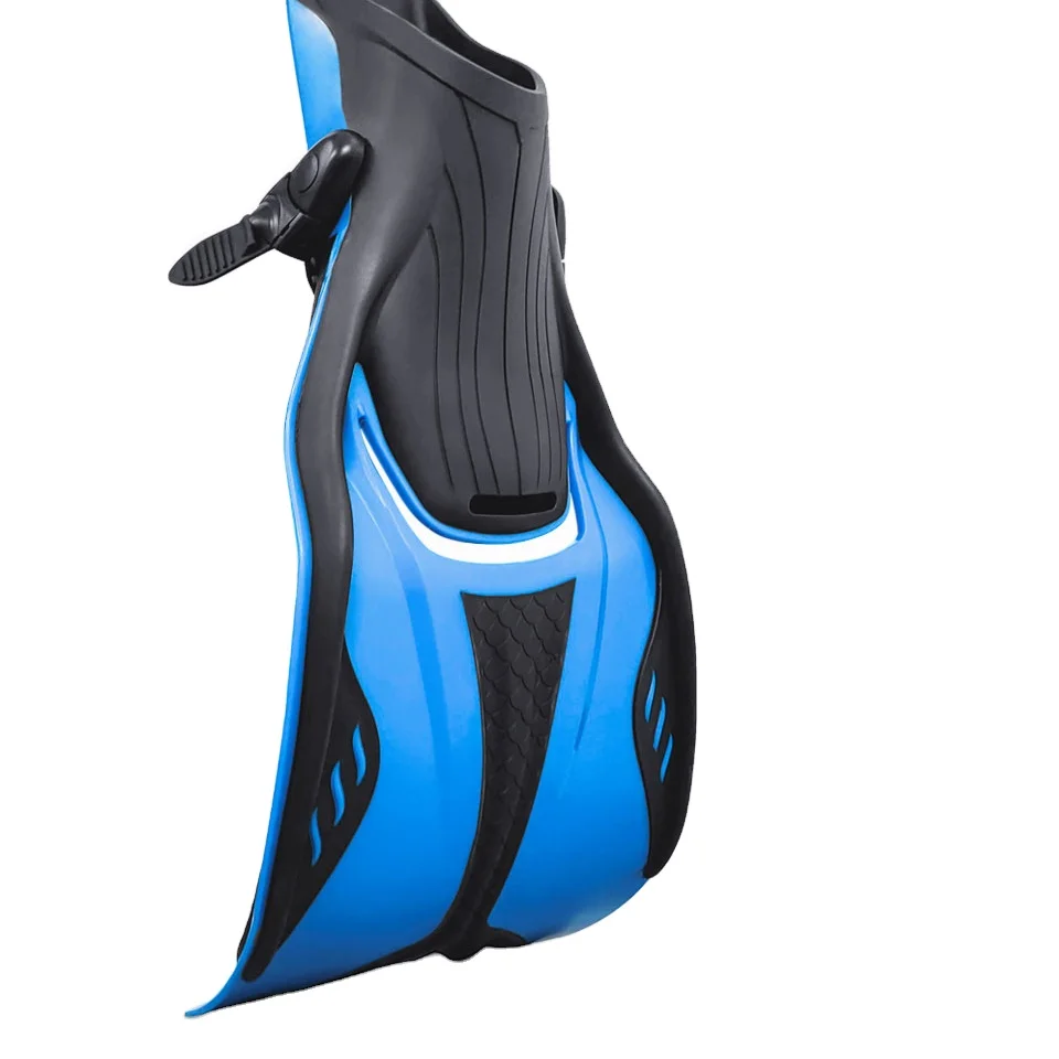 Silicone Swim Fins Customized Snorkeling Training Picture Adult EVA Logo Item Adjustable Color Swimming Diving Accept Feature