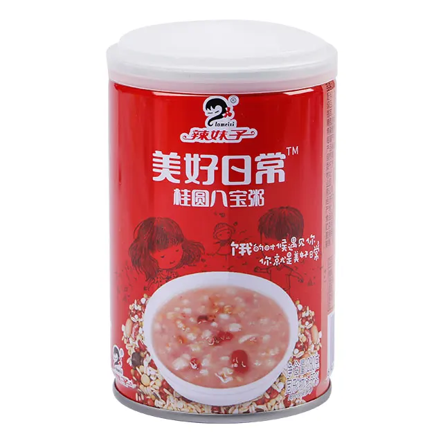  Фаст-фуд Vegetatian китайская смесь Congee Longan каша для завтрака