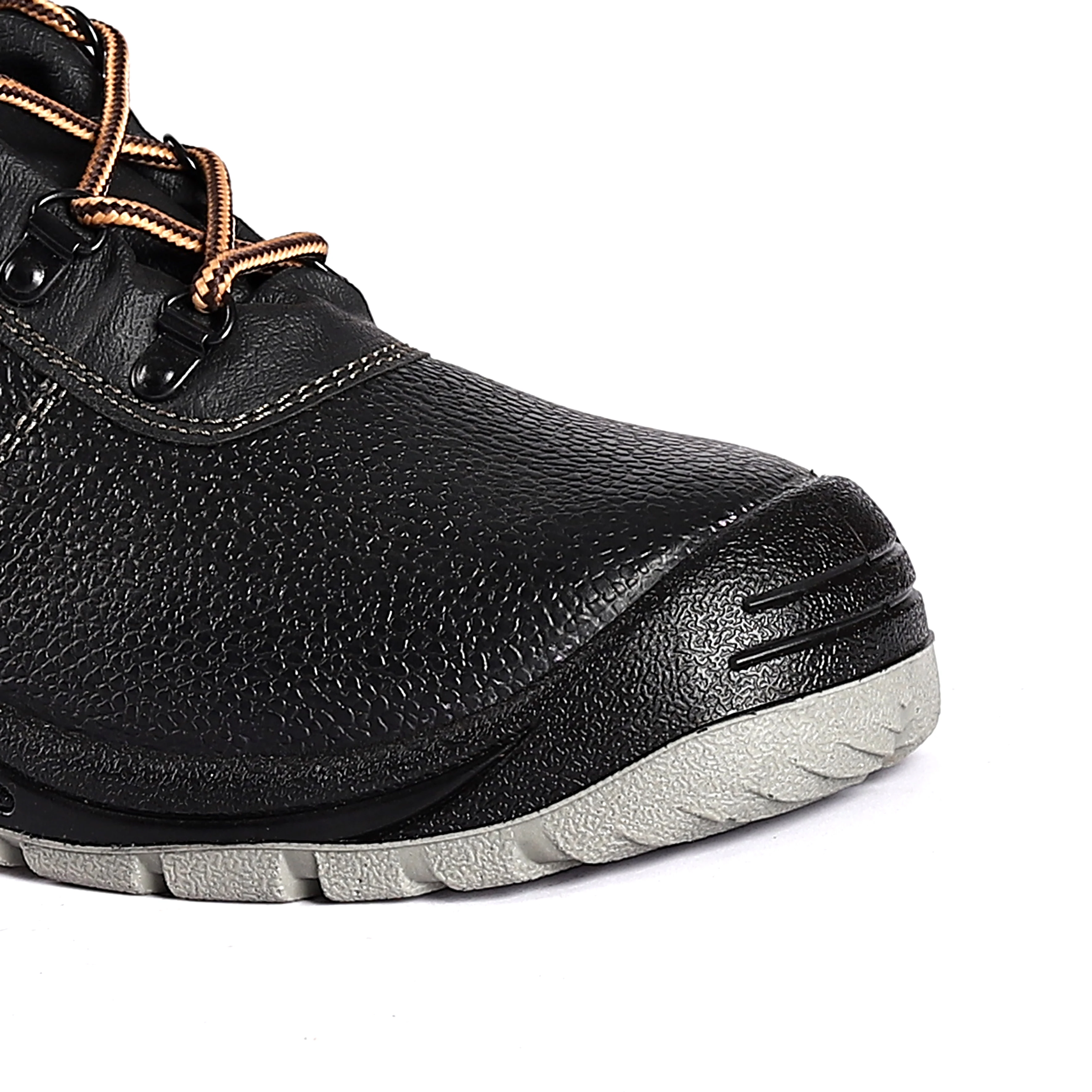 European Standard Metal Protective Factory Genuine Waterproof Upper PU Non slip Worker Safety Shoes