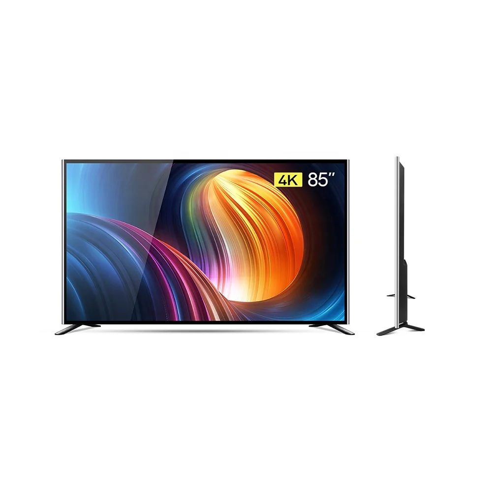 DEVOPS UHD 85 Inch LED TV Flat Screen TV Smart TV with AV VGA USB