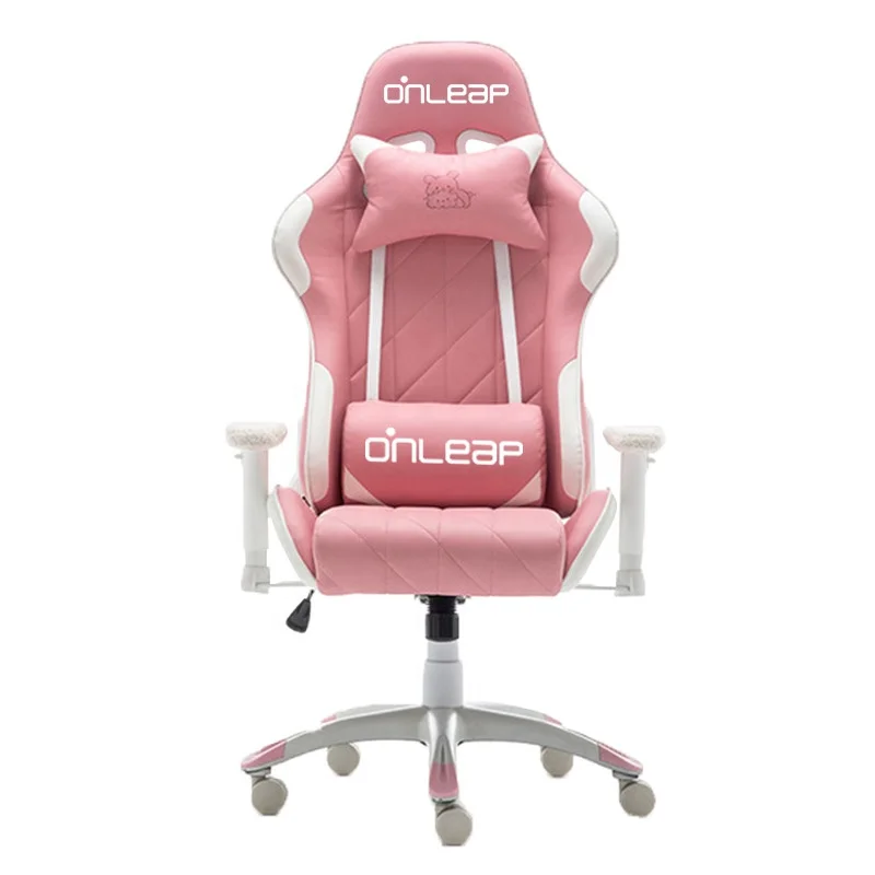 ONLEAP OLP002 Premium Electronic Pink Gaming Chair