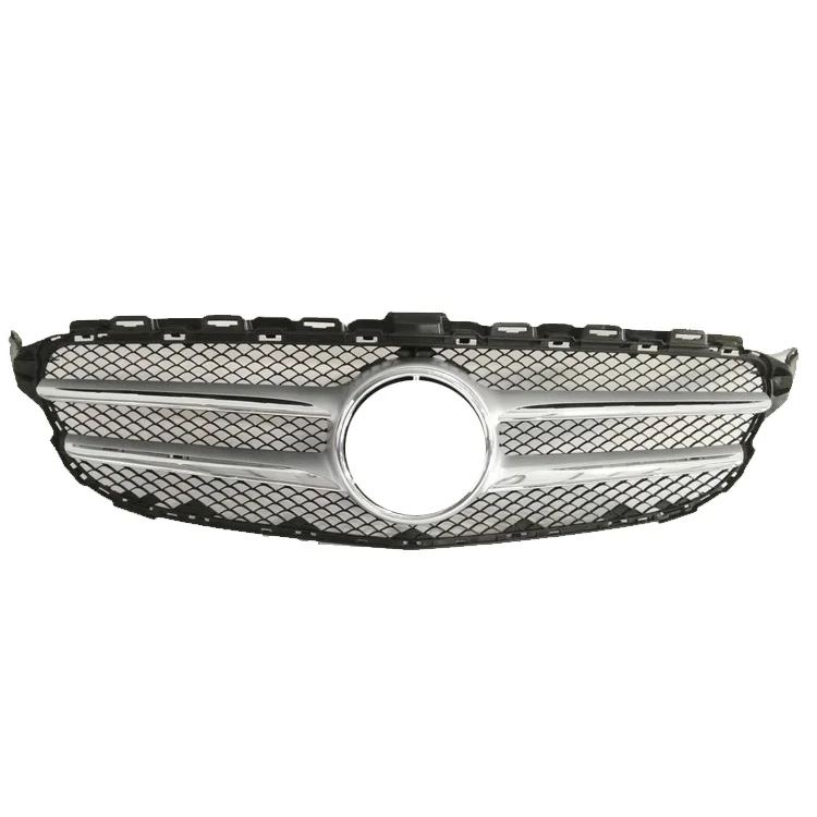  Sport Grille for Mercedes Benz W205 Black Silver grill 2058800023 benz C CLASS w205