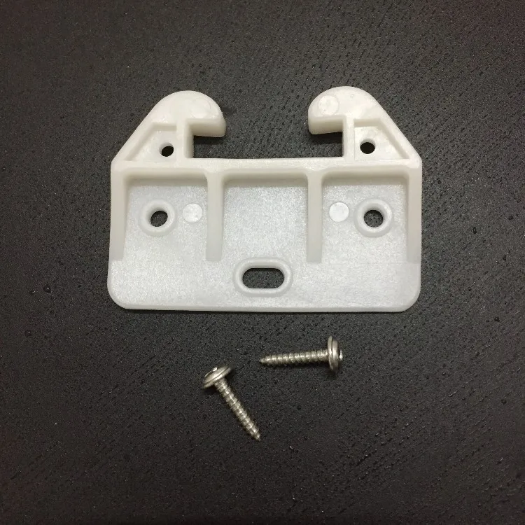 Self-Adhesive Furniture Glides Square Plastic Rubber Floor Protectors with Hardware Including Silicone and Felt Nail