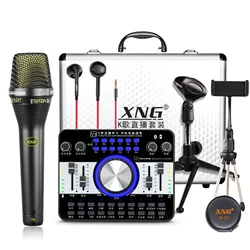 professional    Microphone and sound card  support Video Recording Studio at Home Kit