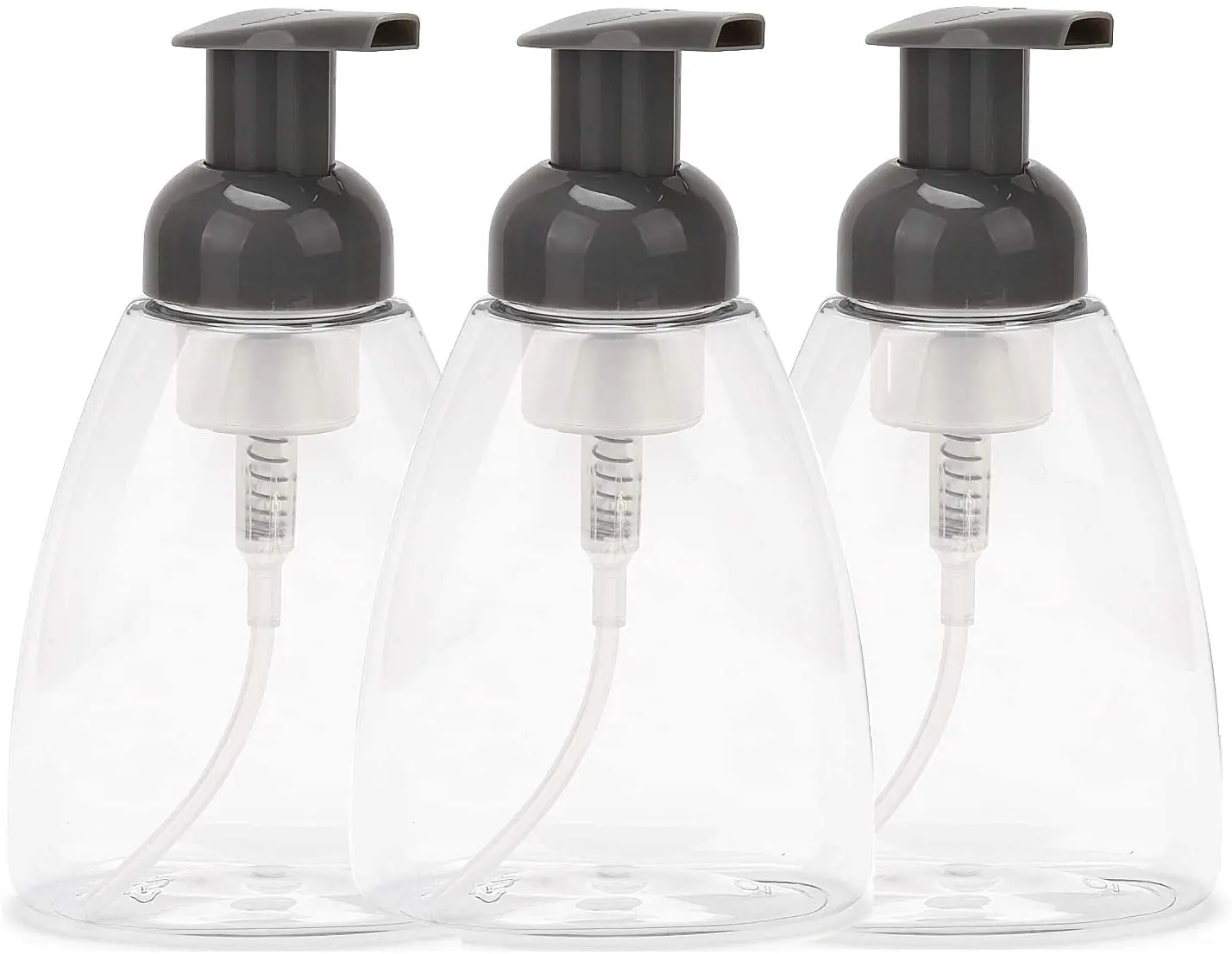 Customized 250ml plastic shampoo pet foam pump bottle