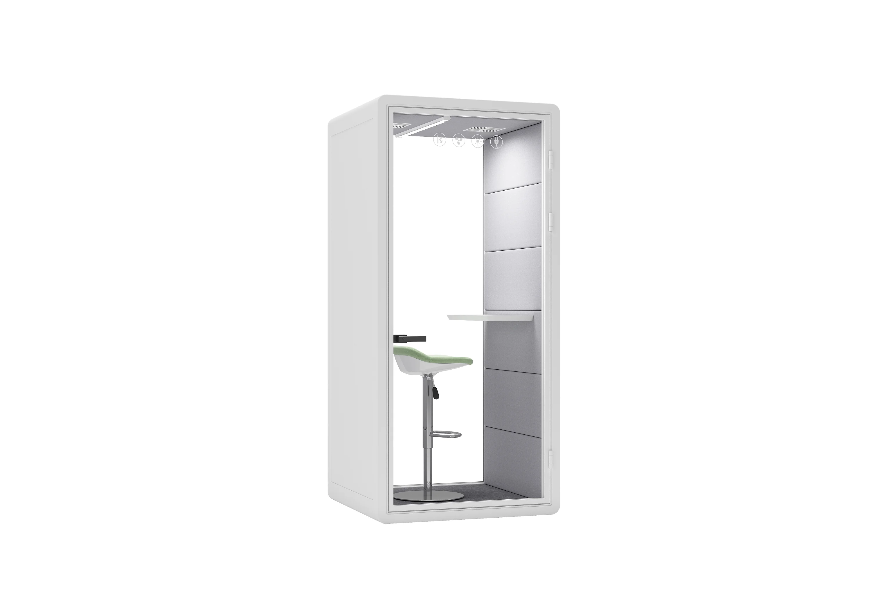 Energy-saving ventilation refresh acoustic cabin studio booth soundproof centrifugal fan pod reasonable price portable house