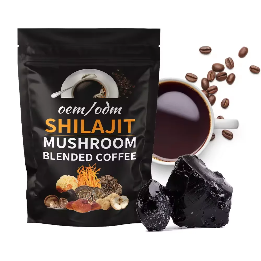 Qinshantang Wholesale Organic Himalayan 100g Shilajit Mushroom Coffee Bulletproof Powder
