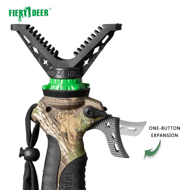  Новый двухсекционный Телескопический охотничий штатив Fiery Deer/Подставка для