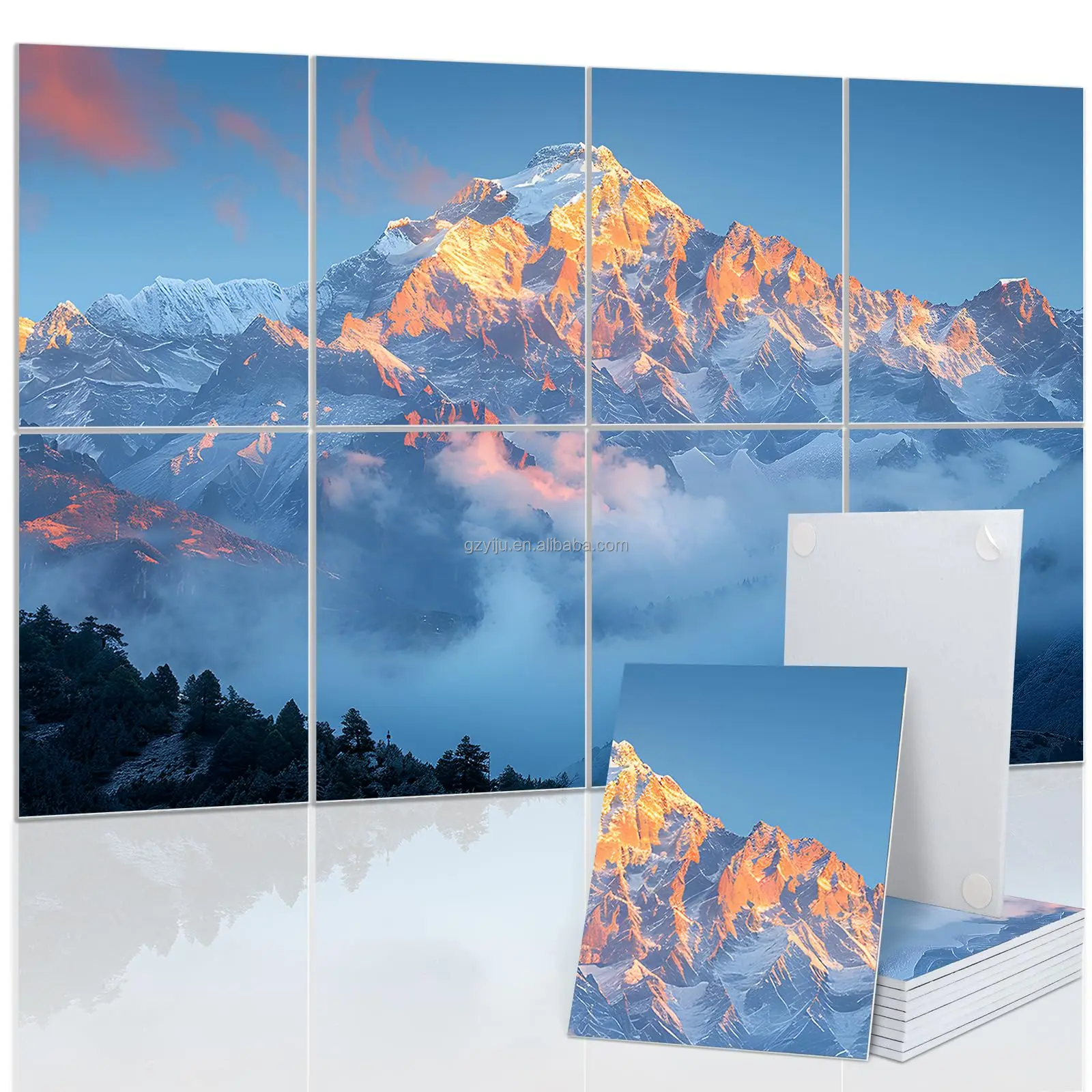 UV Printable Polyester Art Acoustic Panels For Recording Studio Home Office