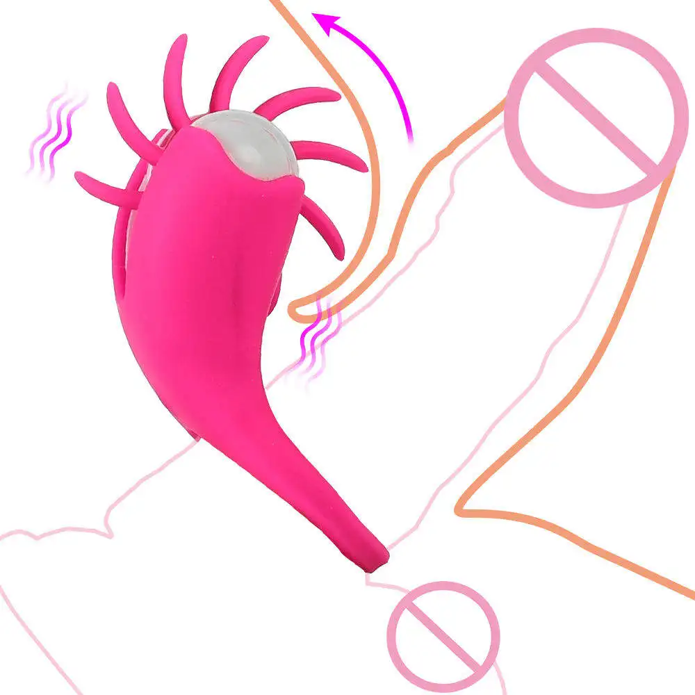 Rotation Oral Vagina Clitoris Stimulator G-spot Massager Tongue Licking Adult Products 10 Speeds Vibrators Penis Ring Cock Ring