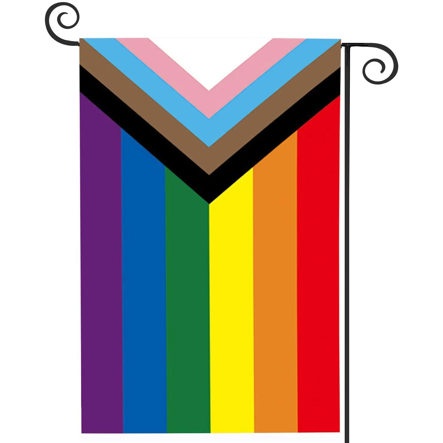 12x18inch  28*40 Inch Double Sided LGBTQ Transgender Gay Flags for Outdoor Yard Wall Progress Pride Rainbow LGBT Garden Flag