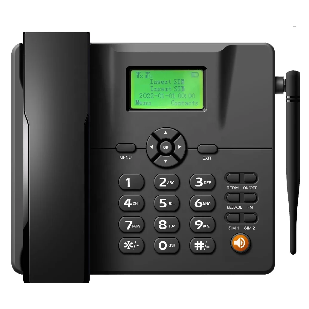 Поддержка настройки двойной Sim-карты скоростной набор Wifi Gsm Настольный фиксированный