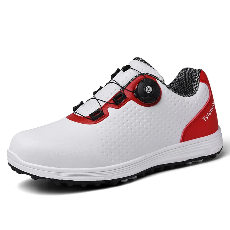 New Designer Golf Casual Safety White Shoes For Men