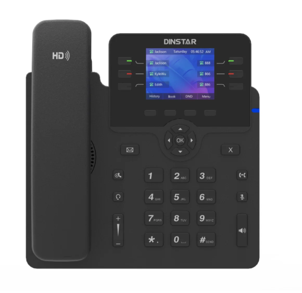 Enterprise Conference SIP VoIP IP Phone C63G