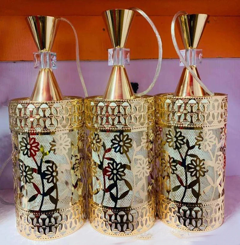 Hot selling Zhongshan Factory price Restaurant Hanging Lamp Pendant Suspension 3 heads Drop lighting (5404-3P)