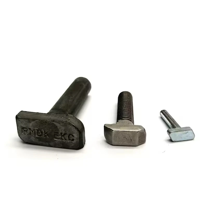 TOBO High Strength DIN186 T Bolt Stainless Steel Inconel Hex Nut Bolt HASTELLOY STEEL T-Head Bolts Plain Finish Manufacturer