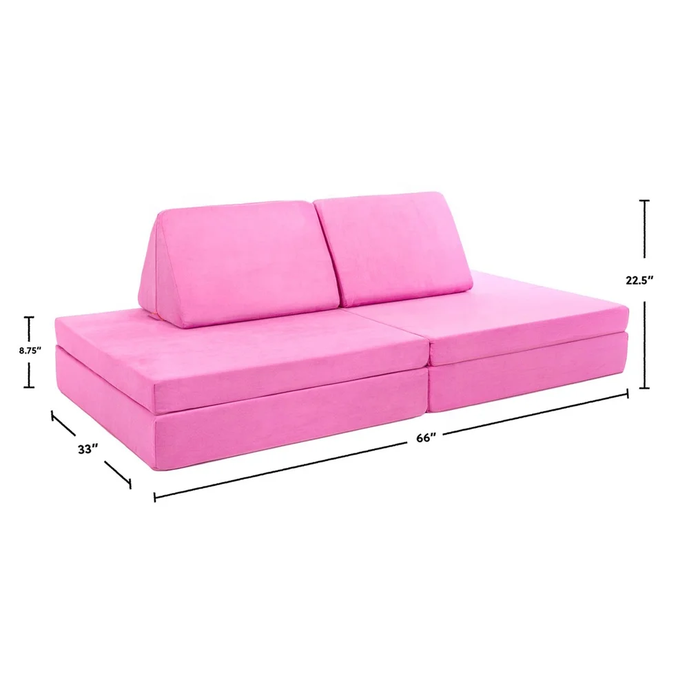 Factory Direct top seller OEM living room sofas nugget kids couch children sofa kids play couch