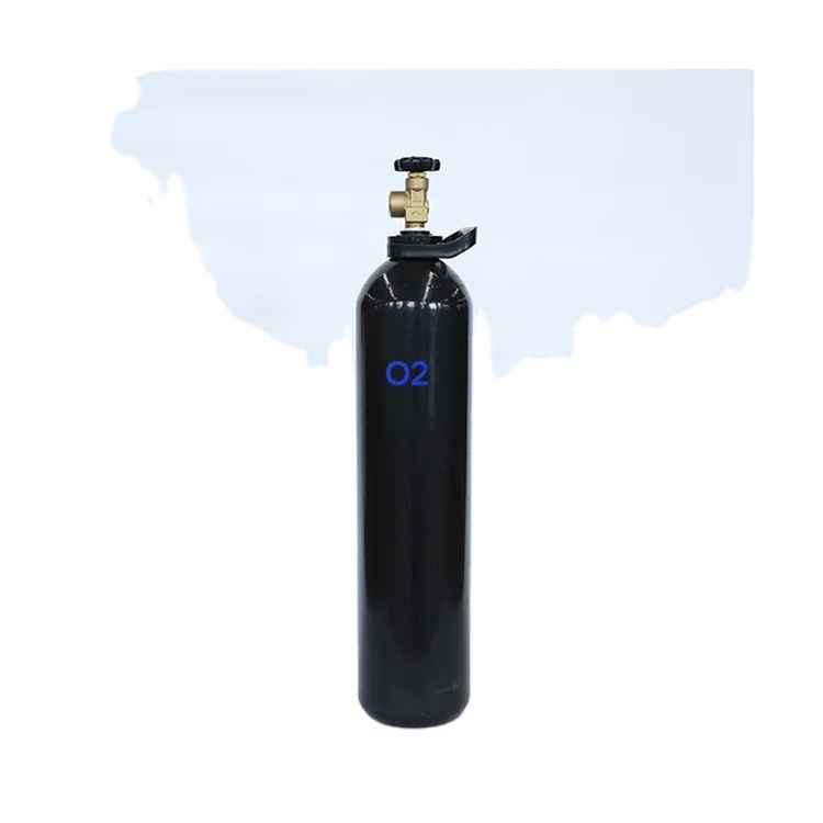 Low price ISO YA 10L 37Mn oxygen gas helium cylind gas portable oxygen cylinder
