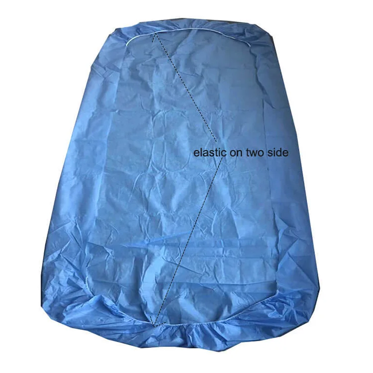 Disposable High quality PP PE non-woven SMS lightweight soft bed sheet bed cover Spa Massage Use