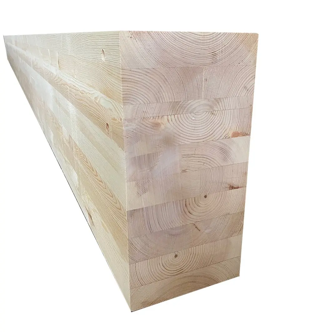 Brand New High Quality Cross Glued Laminated Timber Glued Beams Solid Wood Glued Beam