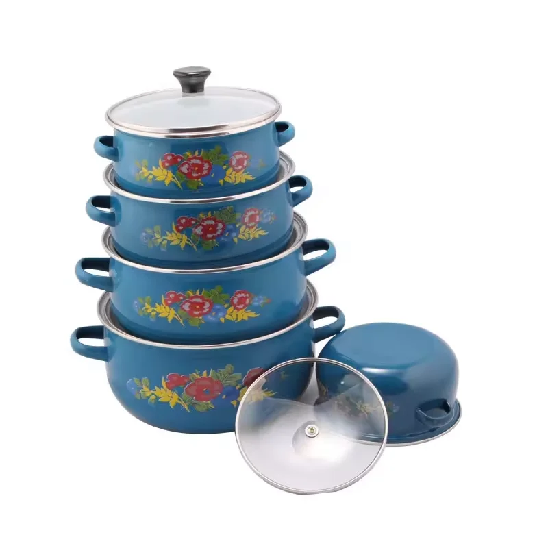 673DG 5 pcs set New Design  Series Product Kitchenware  Pot Casserole Set  Casserole Pots