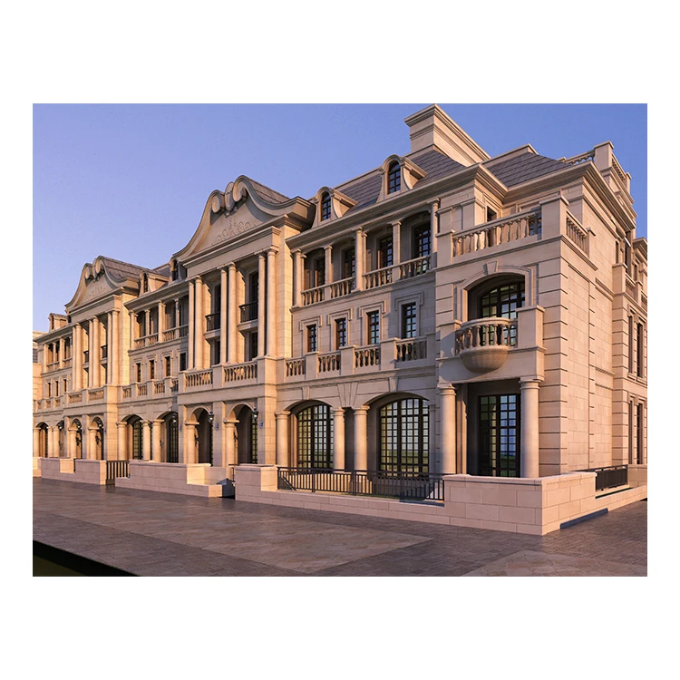 custom 3D Rendering villa Of Apartment Building And Real Estate Architectural Visualisation