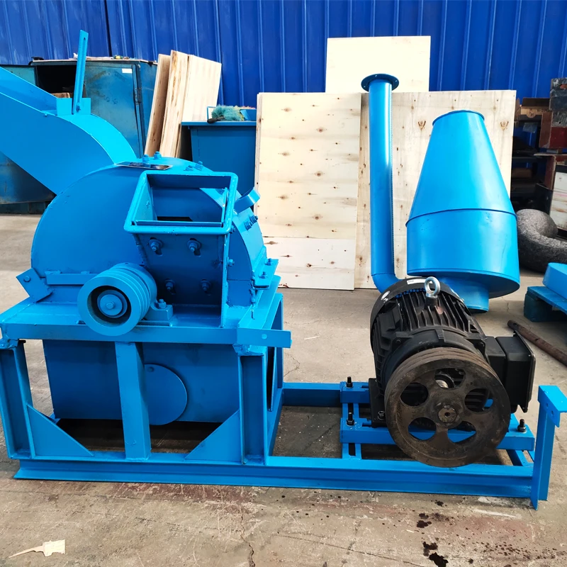 MACREAT Corn rice husk hammer mill fodder grinder pig feed crusher machine manual grass hammer mill with hooper