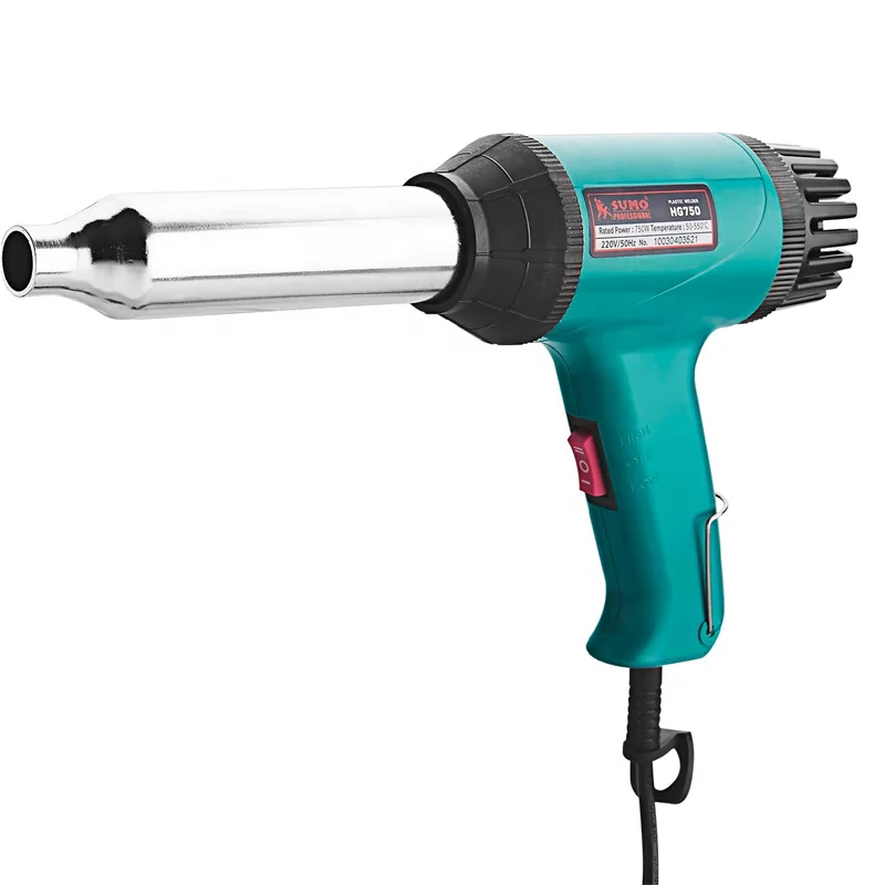 SUMO Hot Sale Plastic Welder Hot Air Blower 2 Levels Temperature Hot Air Gun 50-550 Degrees Heat Guns Support OEM/ODM