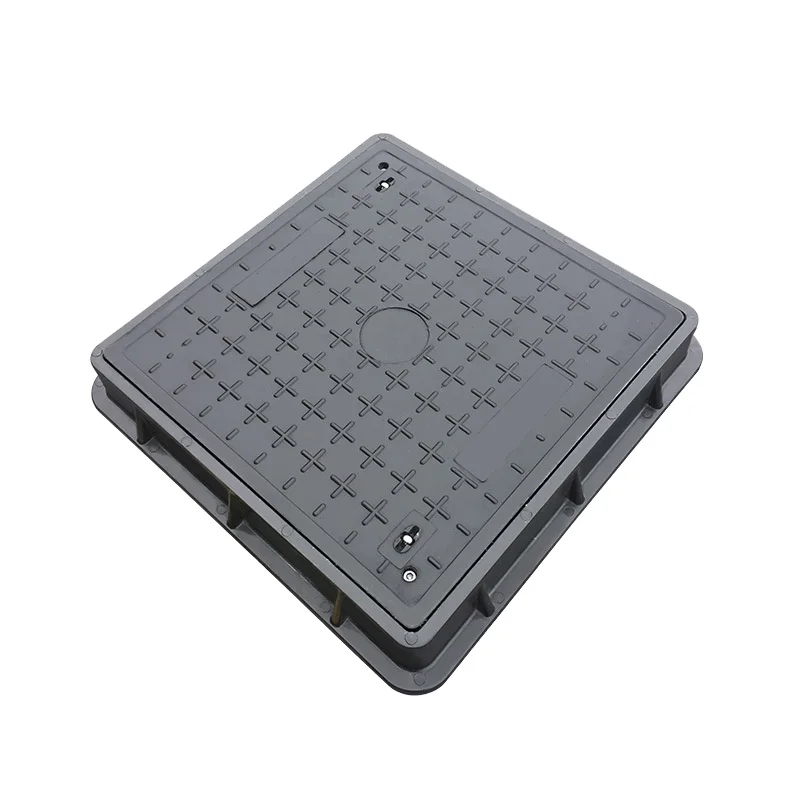 500x500 600x600 square en124 ductile iron manhole cover