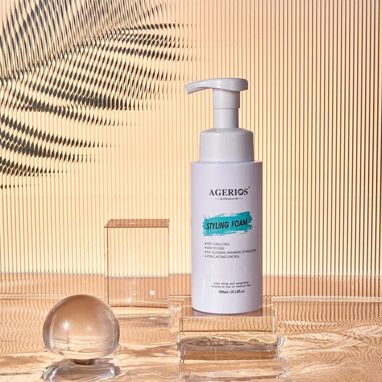 High Quality Captivating Curls Hair Styling Organic Edge Control Foam Mousse styling foam