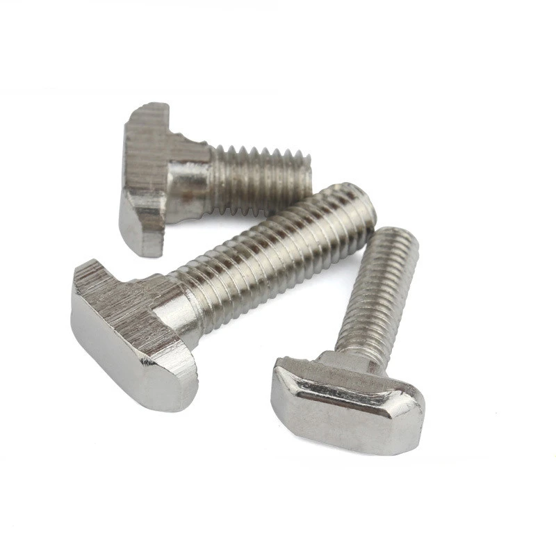 M5 M6 M8 T Hammer Head T Bolt Aluminum Connector T head bolts Screws for 20/30/40/45 Aluminum Profiles