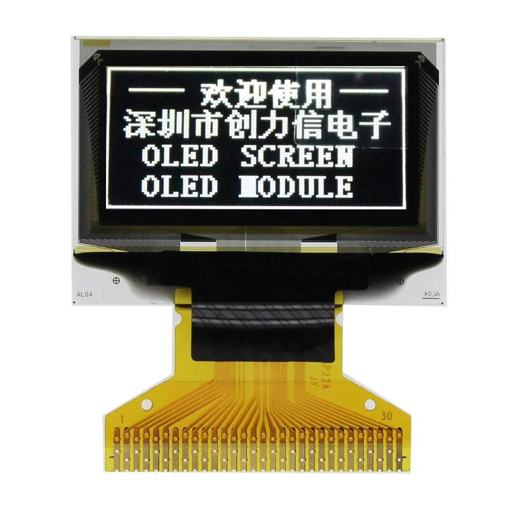 0 96 дюймовый экран SPI I2C белый SSD1306 128X64