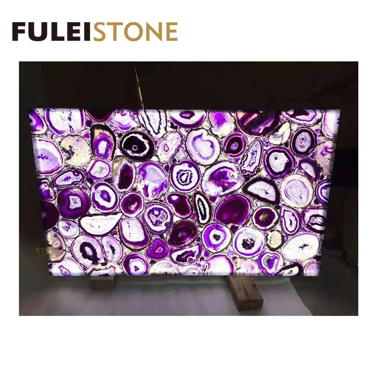 Backlit Yellow Agate Big Slabs