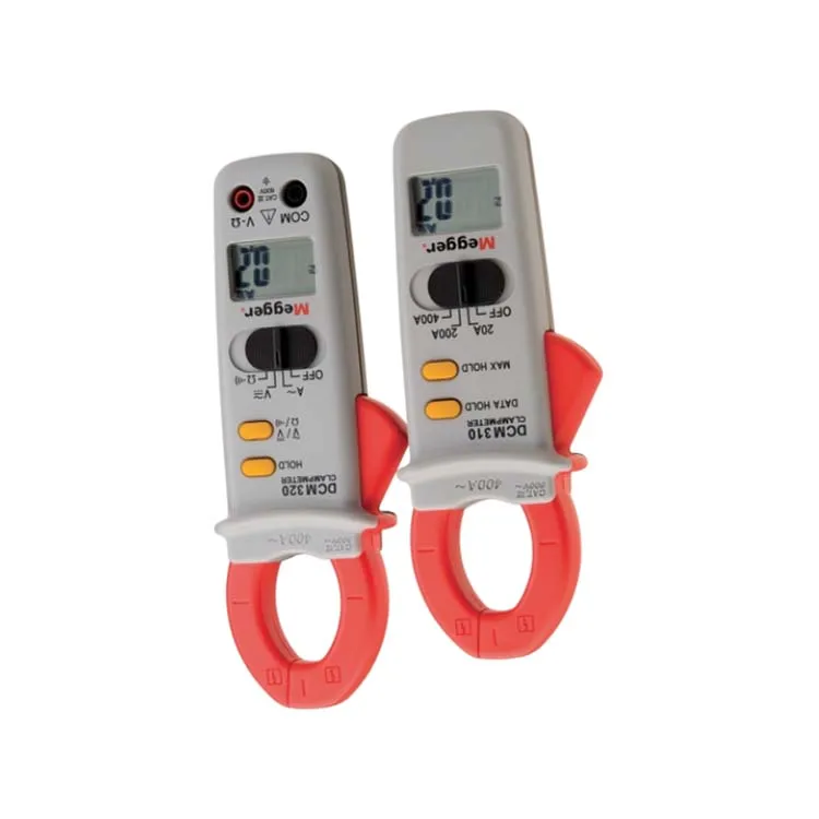 Megger DCM310 and DCM320 inspection Handheld power tester Digital clamp meter Maintenance