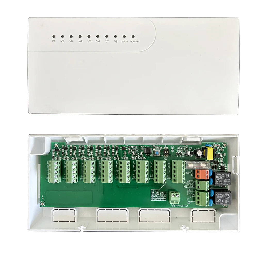 Best price Floor Heating System Device Manifold Controller Central Actuator Connection Box