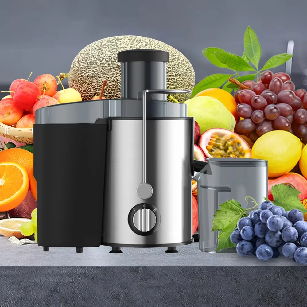 Hot Selling Juicer Extractor Machine Orange Juicer Lower Noise Big Mouth Slow Cold Press Juicer