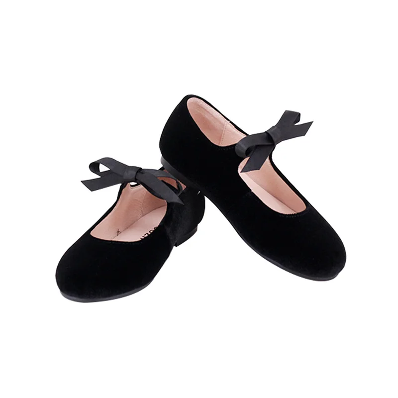 New Model Popular Beautiful Non-Slip Rubber Sole 31-36 Size Princess Kids Fit Dress Party Mary Jane Girls Shoes