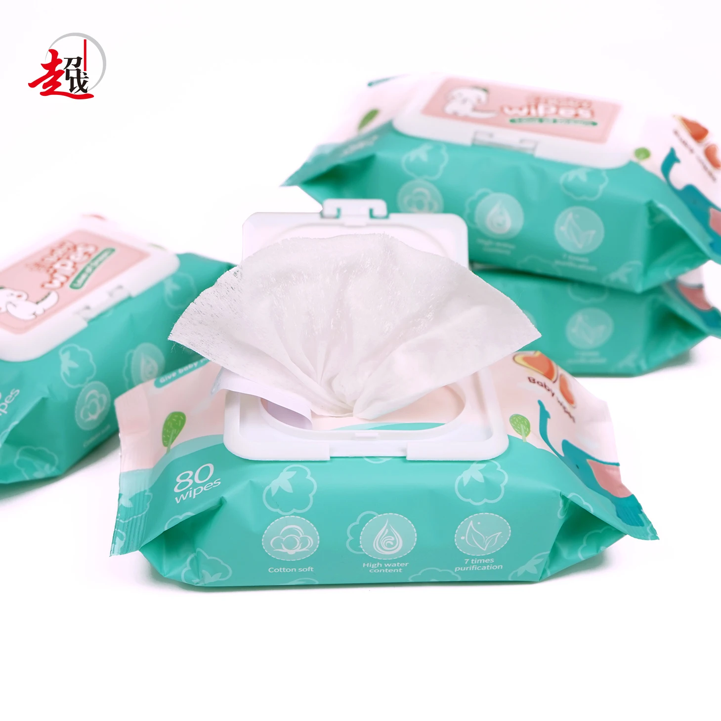 Natural  Baby  Wet Wipes For Home Care Baby wet towels factory price
