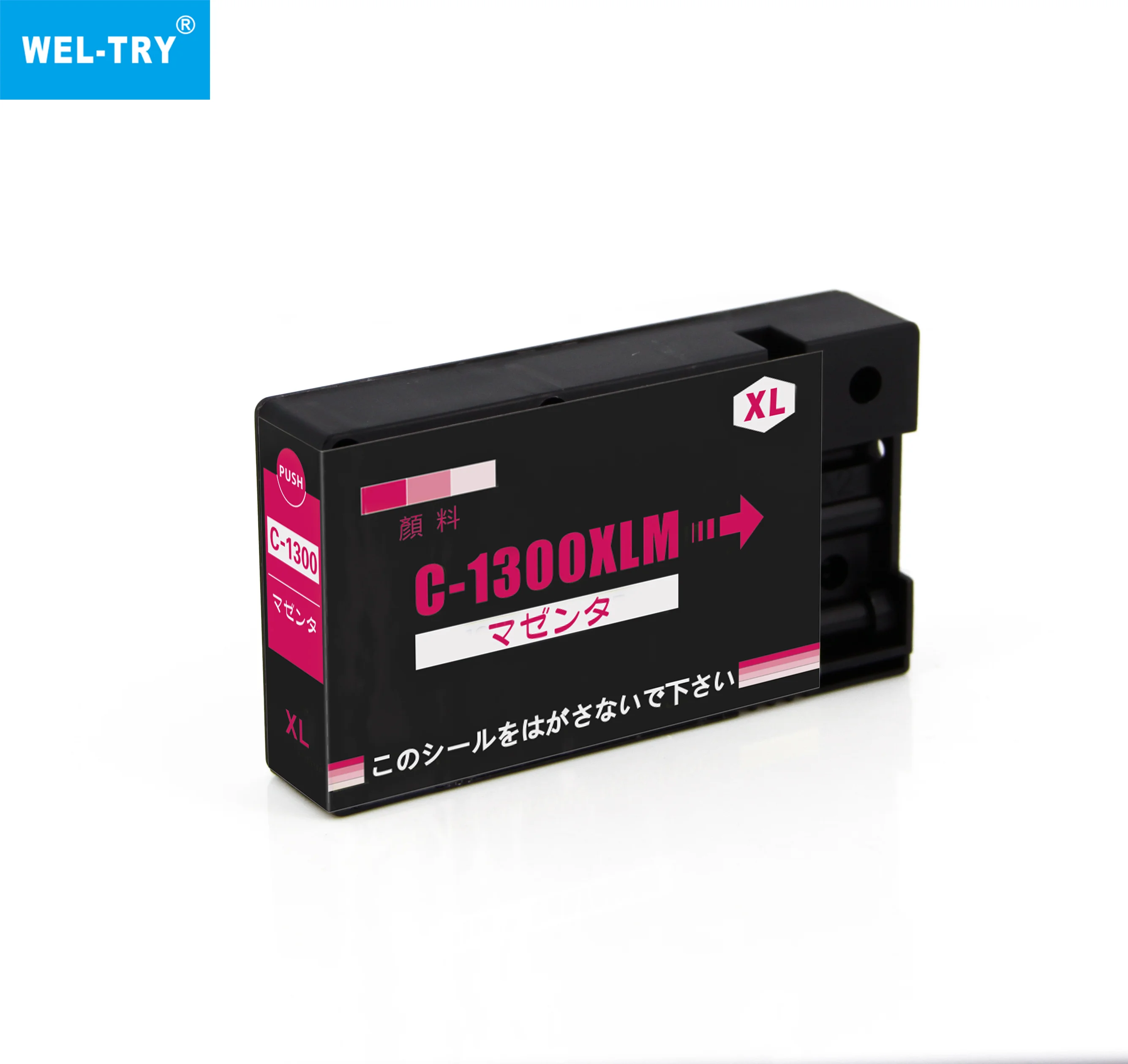 WEL-TRY PGI-1300 XL картридж с пигментными чернилами совместимый для принтера Canon maxify Черный чернильный MB2030 MB2330