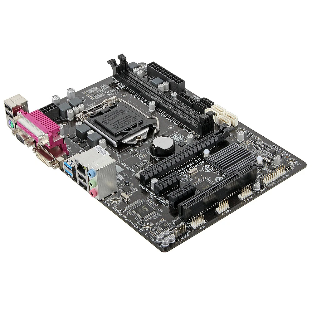GA-B85M-D3V настольная материнская плата для Gigabyte LGA 1150 DDR3 B85M-D3V 16 ГБ USB3.0 SATA 3 B85 высокое качество быстрая
