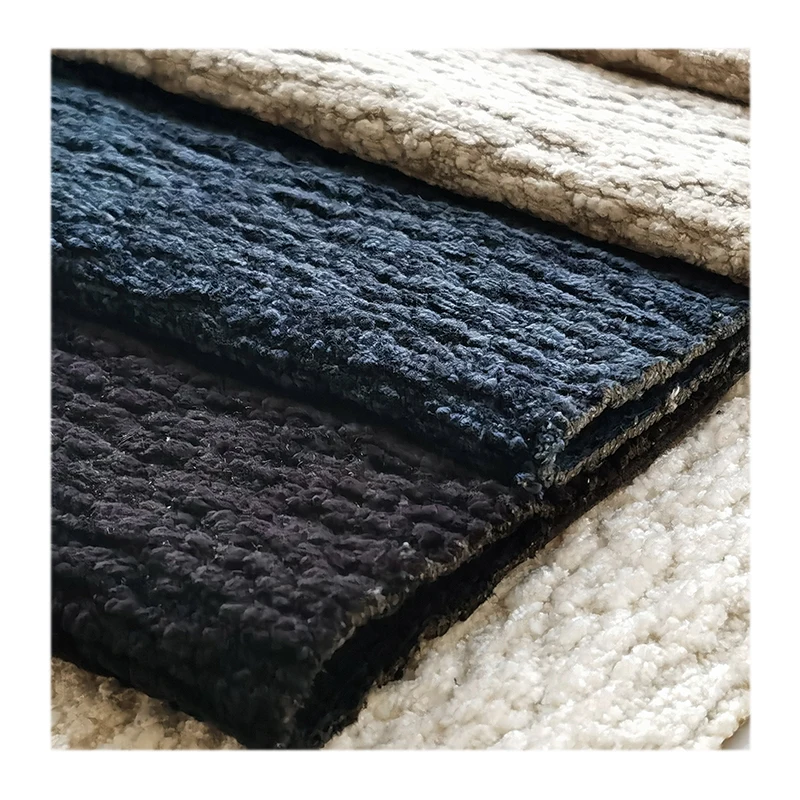 New Design Thickened Velvet Sofa Fabric High-Grade Wear-Resistant Furniture Textile Fabric
