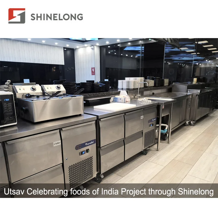  Stainless Steel Western Style Kitchen Equipment Commercial Restaurant Uses